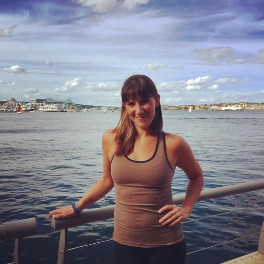 Caitlin Milbury, manager of Exhale Spa, Barre and Yoga Instructor